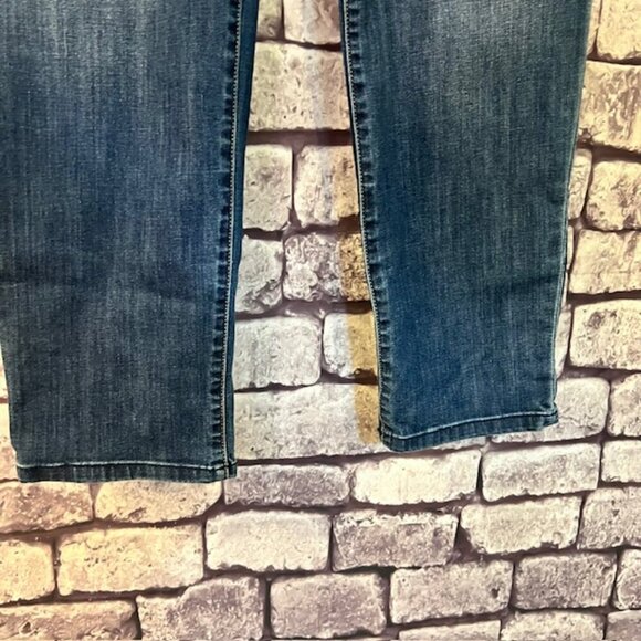 Chico's Platinum Blue Jeans Size L/12 - Picture 5 of 9